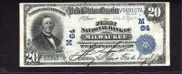 Milwaukee, WI Ch.#64, Fr.642, 1902DB $20, FNB of Milwaukee, SN-23342, VF [25]